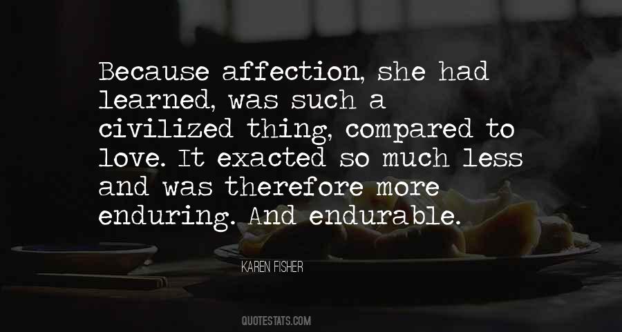 Quotes About Love Enduring #37559