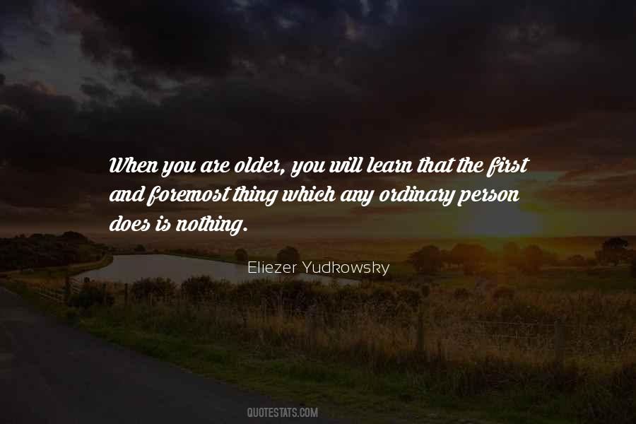 Quotes About Ordinary Person #397558