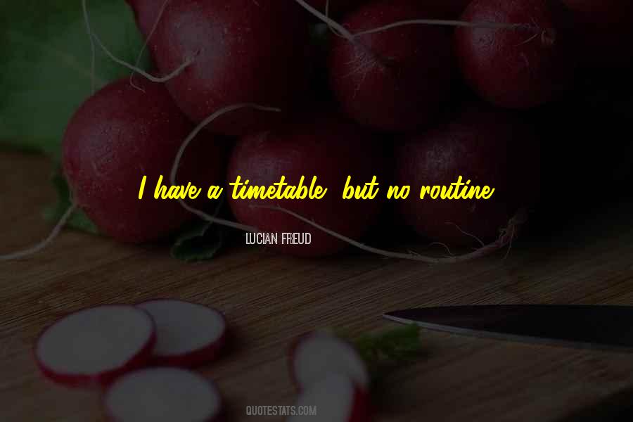 Quotes About Timetables #1202512