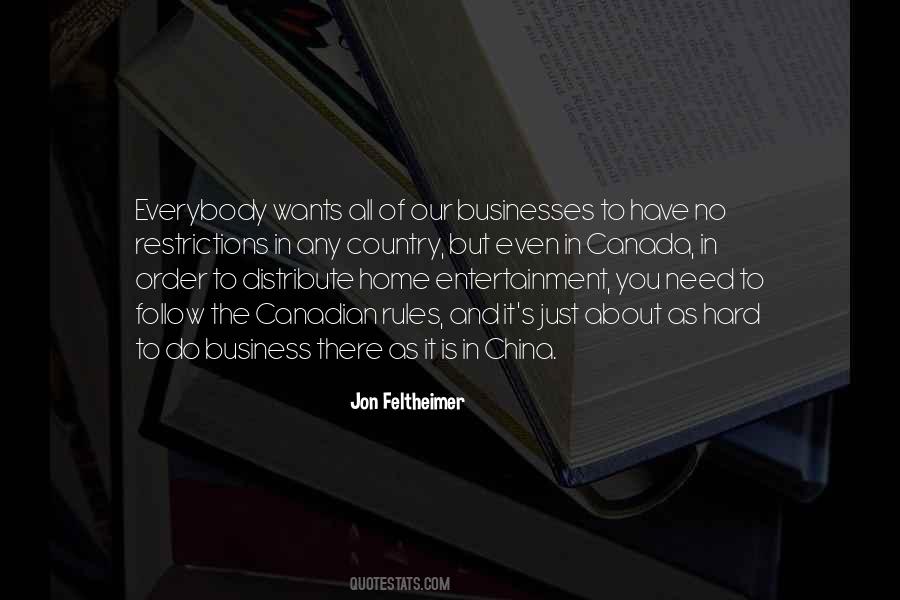 Quotes About Entertainment Business #732312