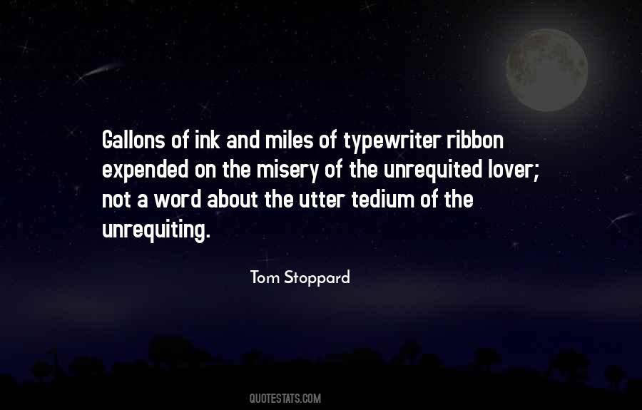 Quotes About Typewriter Ribbon #228389