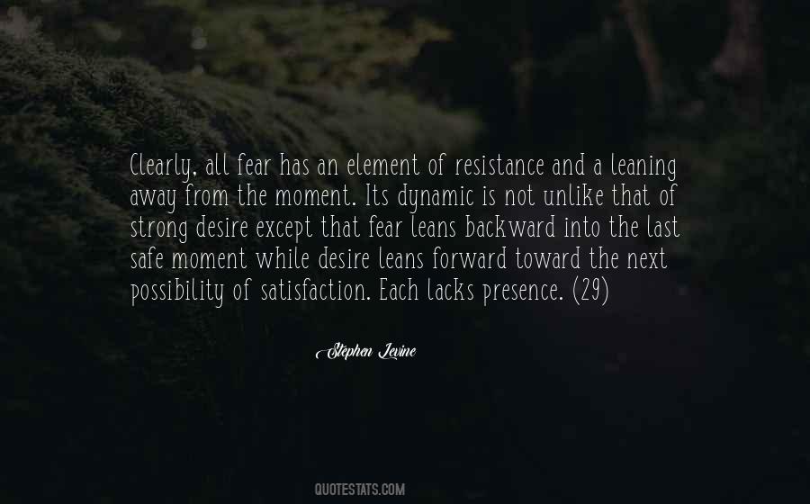 Leaning Into Fear Quotes #1303137