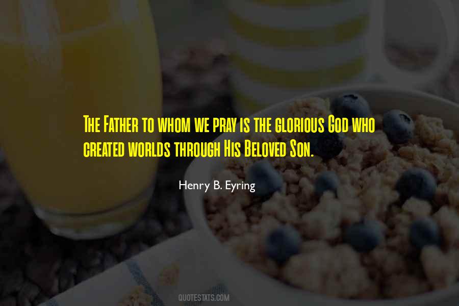 Quotes About Beloved Son #1067829