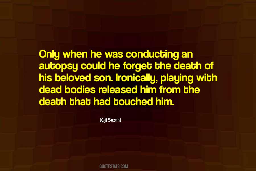 Quotes About Beloved Son #1386417
