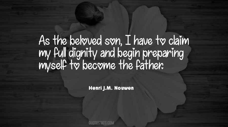 Quotes About Beloved Son #1877546