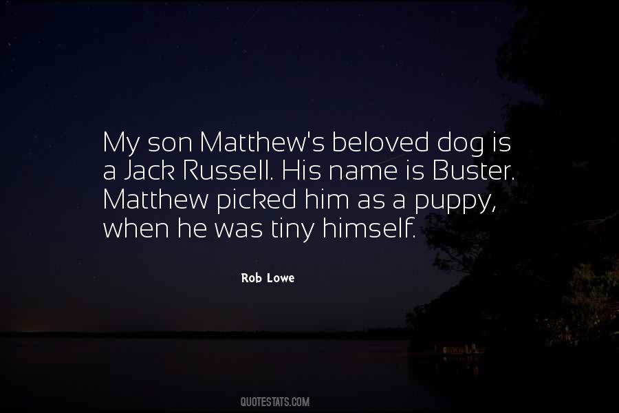 Quotes About Beloved Son #645722