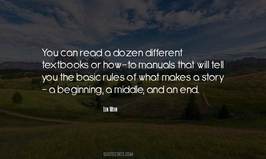 Quotes About Beginning Middle And End #258100