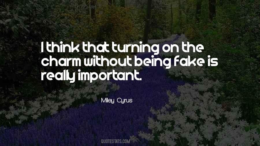 Quotes About Being Fake #201611