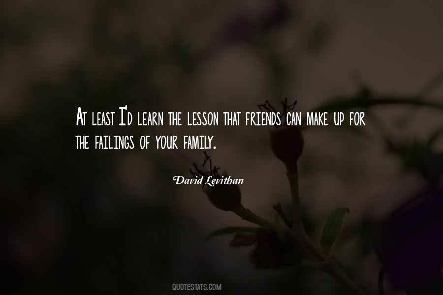 Quotes About Family Over Friends #101986