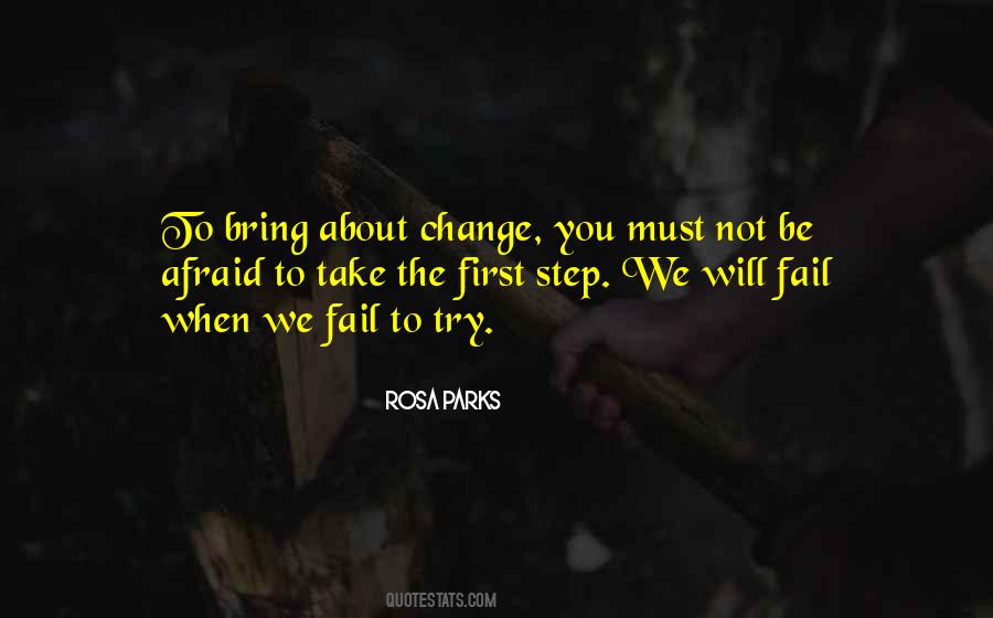 Quotes About Afraid To Fail #1215665
