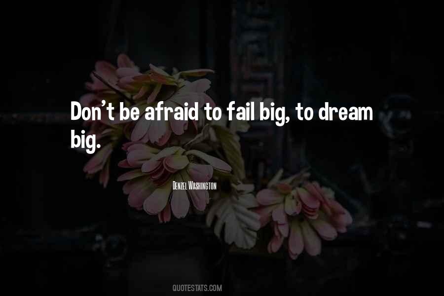 Quotes About Afraid To Fail #993796