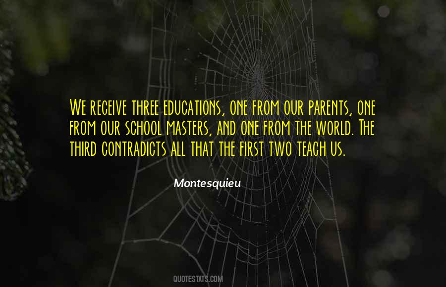 Quotes About Parents And Education #1204771