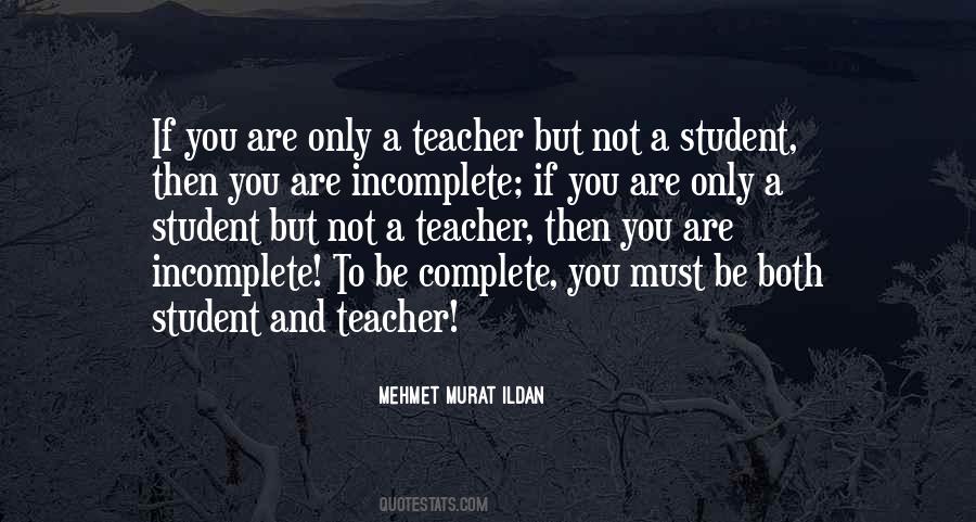 Teacher Student Quotes #241309