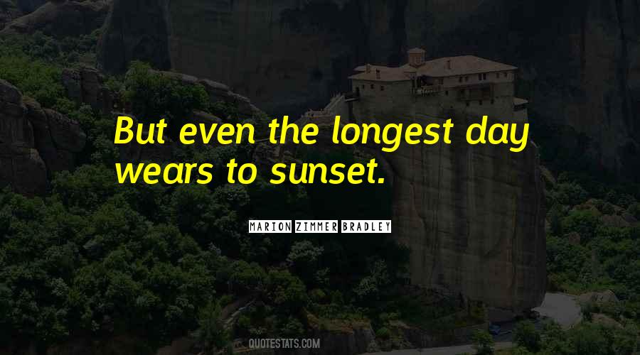Quotes About The Sunset #137139