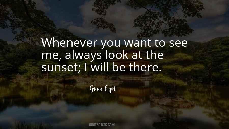 Quotes About The Sunset #268246