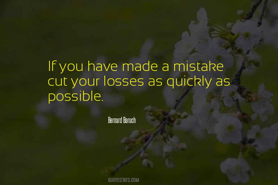 Made A Mistake Quotes #1672106