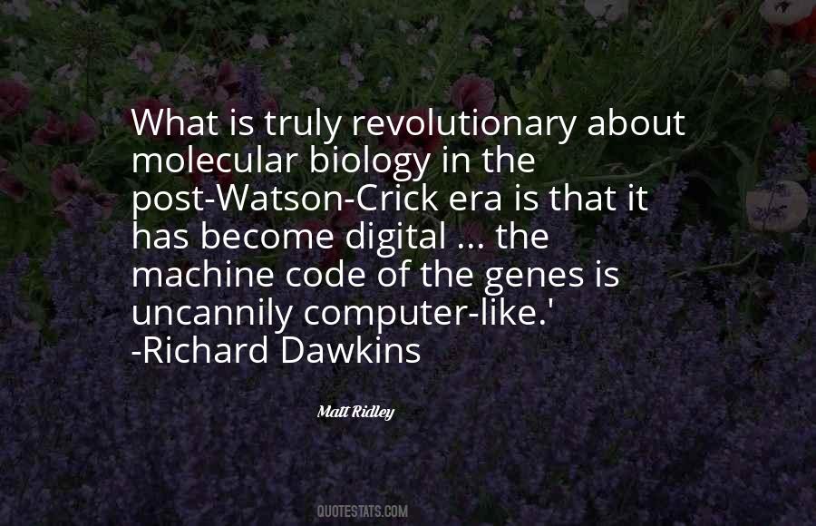 Quotes About Molecular Biology #407427