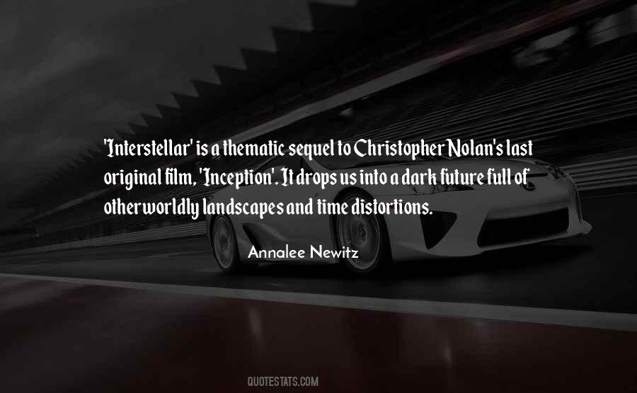 Quotes About Interstellar #1843811