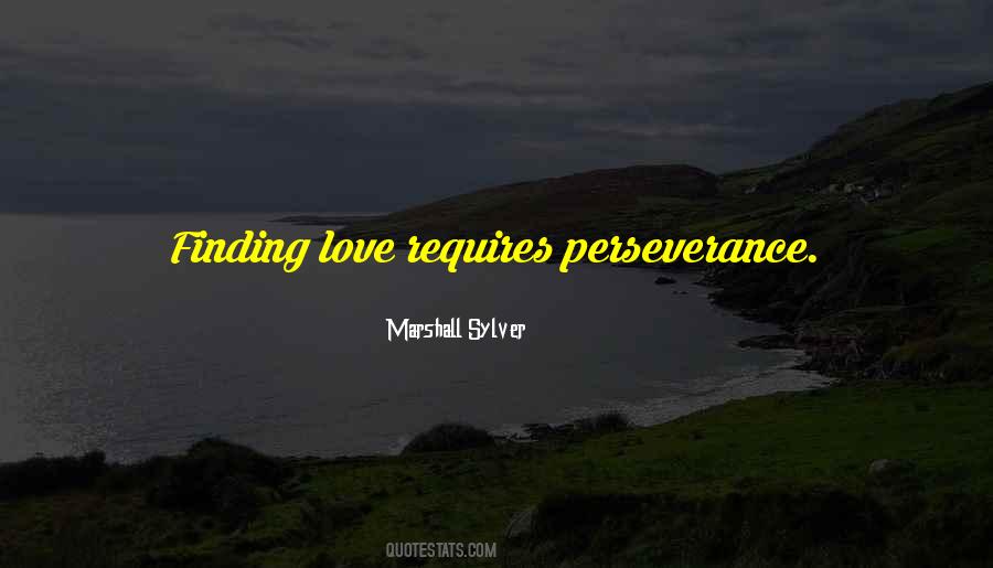 Quotes About Perseverance In Love #628572