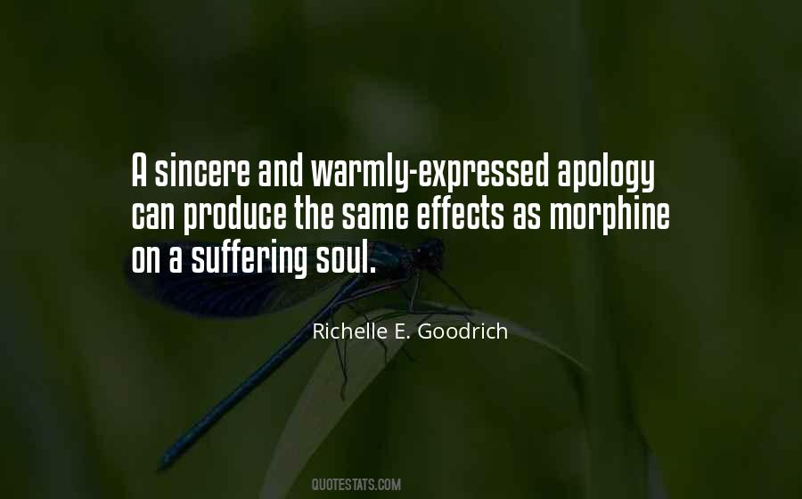 Quotes About Sincere Apology #1209391