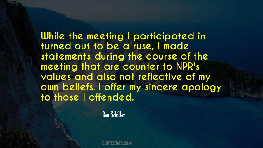 Quotes About Sincere Apology #817268