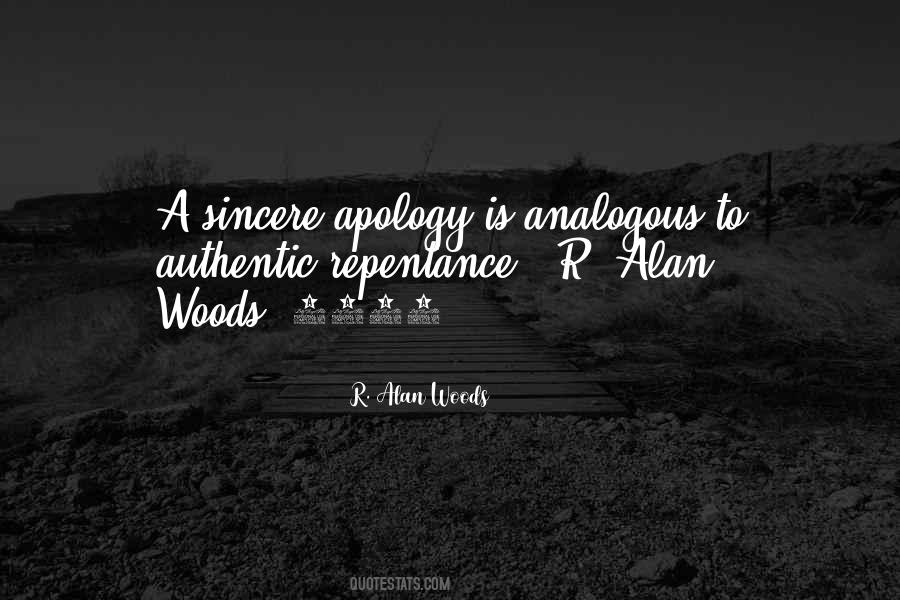 Quotes About Sincere Apology #945043