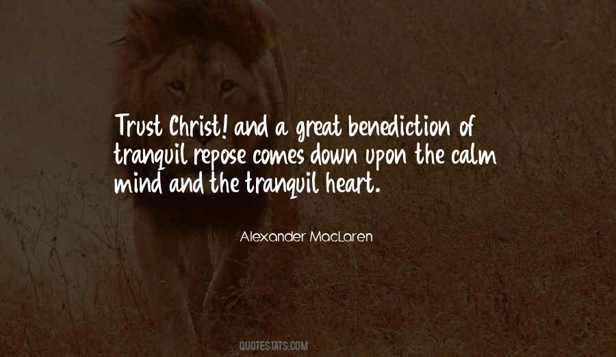 A Calm Heart Quotes #1695088