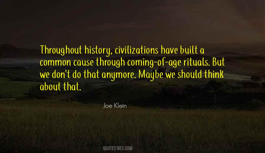 Quotes About Civilizations #1339814