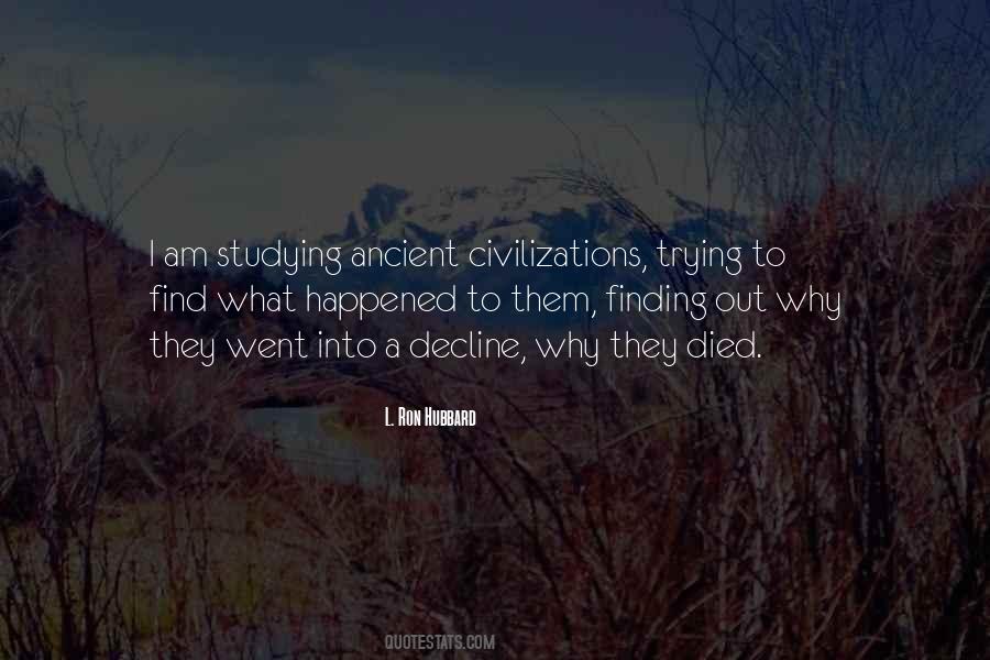 Quotes About Civilizations #1694713