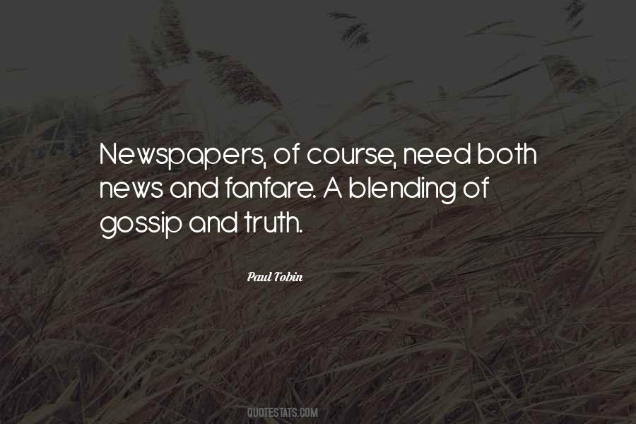 Quotes About Truth In Journalism #263380