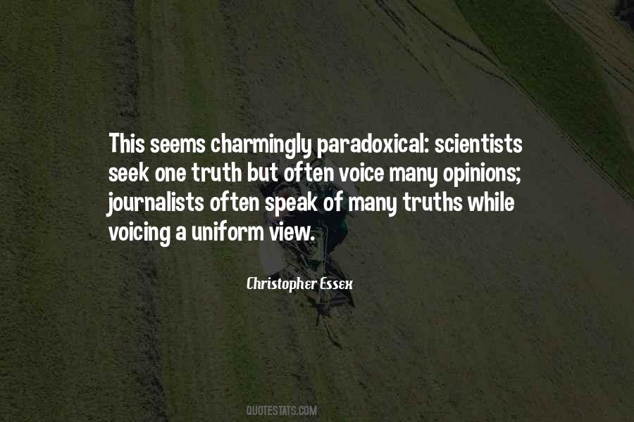 Quotes About Truth In Journalism #398238