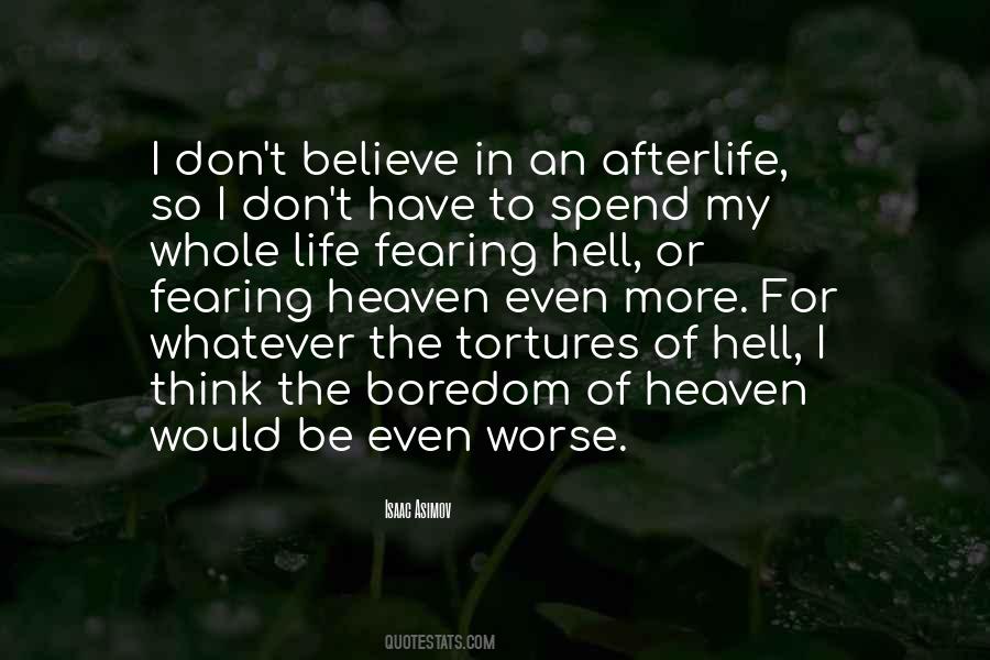 Religion Afterlife Quotes #1541080