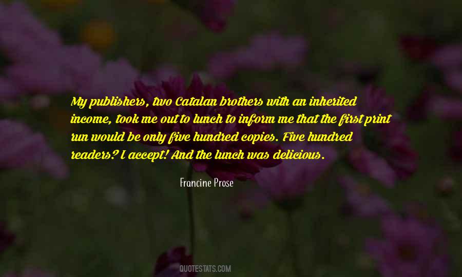 Quotes About My Two Brothers #1558054