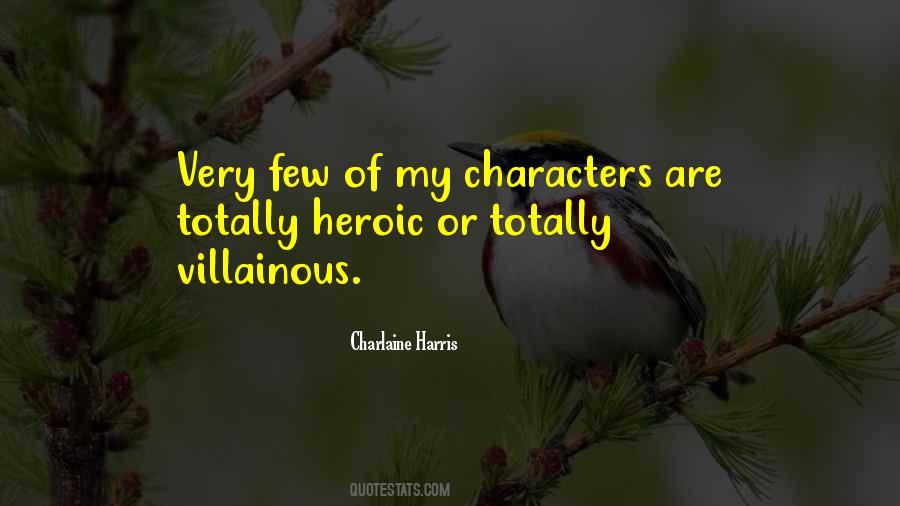 Villainous Characters Quotes #621519