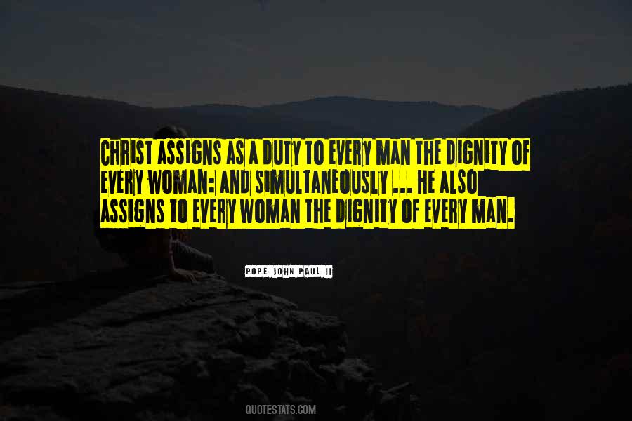 Quotes About Dignity Of A Woman #1602859