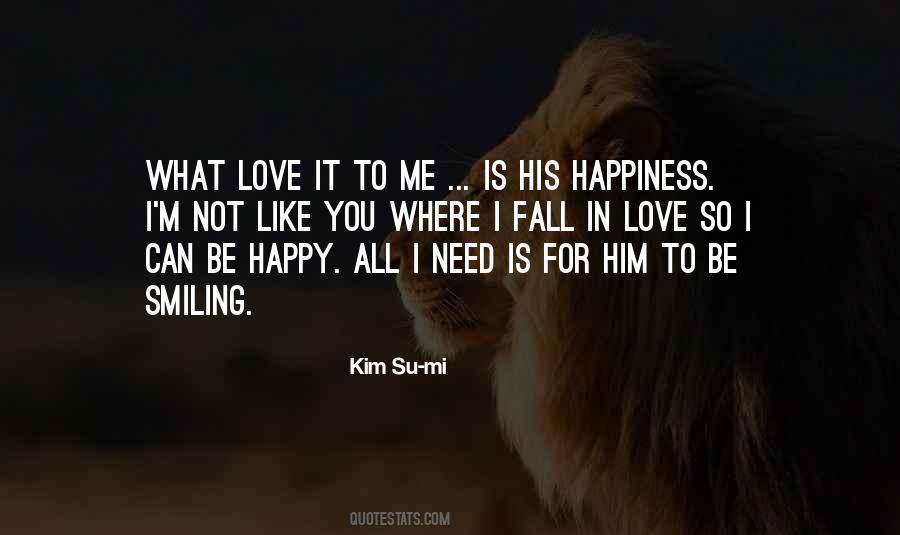 Quotes About Happy Love #10393