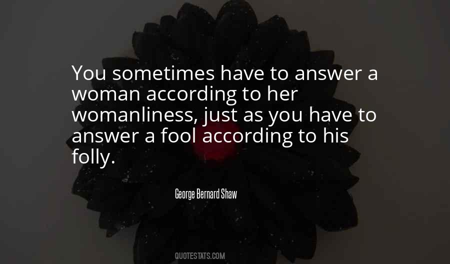Woman His Quotes #47277
