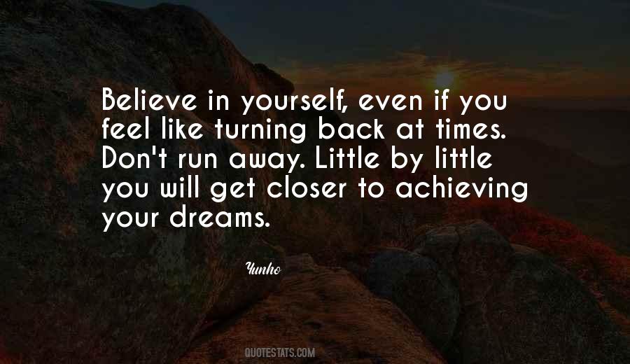 Quotes About Achieving Dreams #879