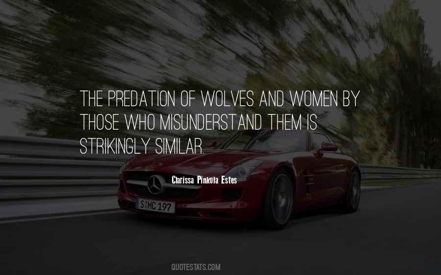 Quotes About Predation #1845156