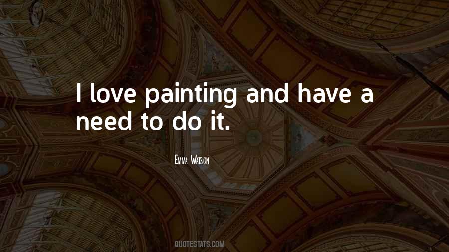 Quotes About Love Painting #1023768