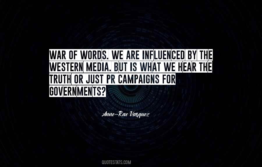 Truth Of War Quotes #1482685