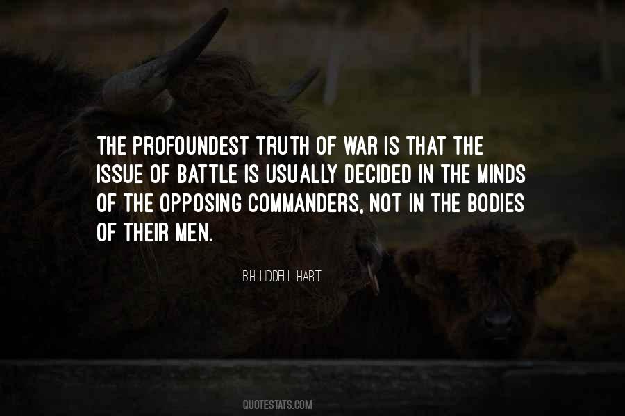 Truth Of War Quotes #24357