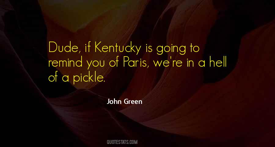 Quotes About Kentucky #42463