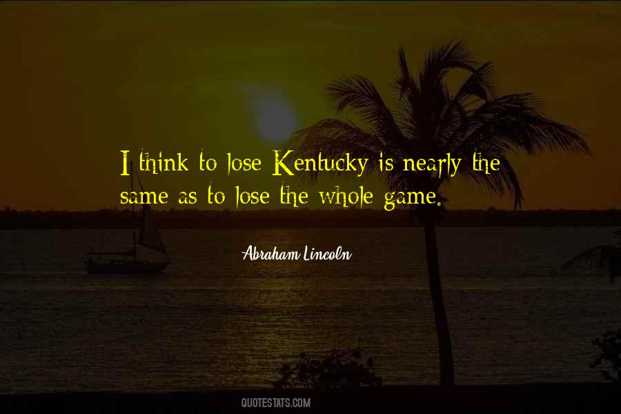 Quotes About Kentucky #551105