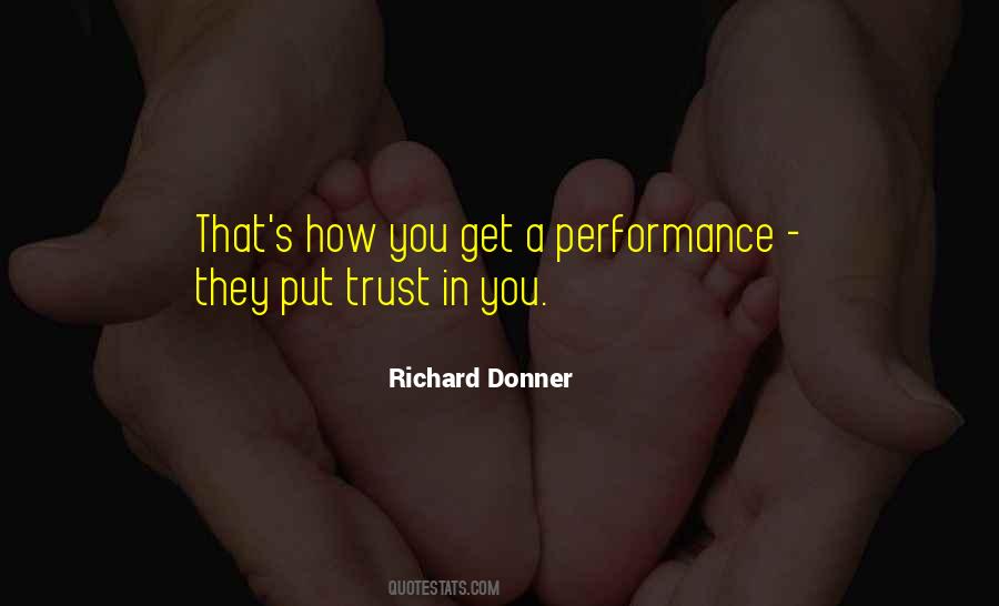 Quotes About Performance #1755284