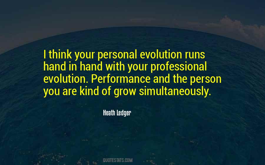 Quotes About Performance #1756542