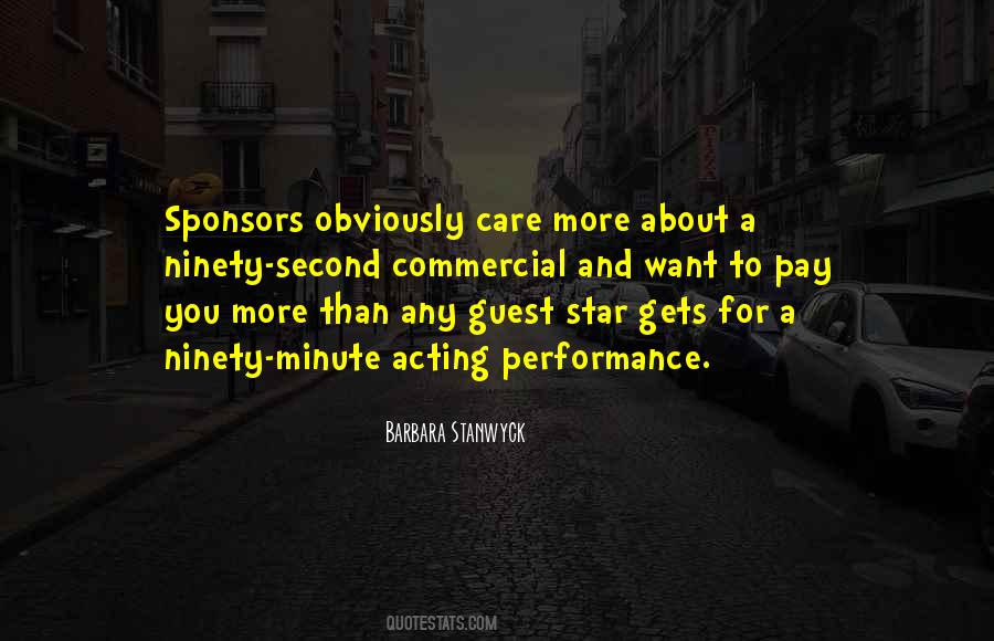 Quotes About Performance #1782478