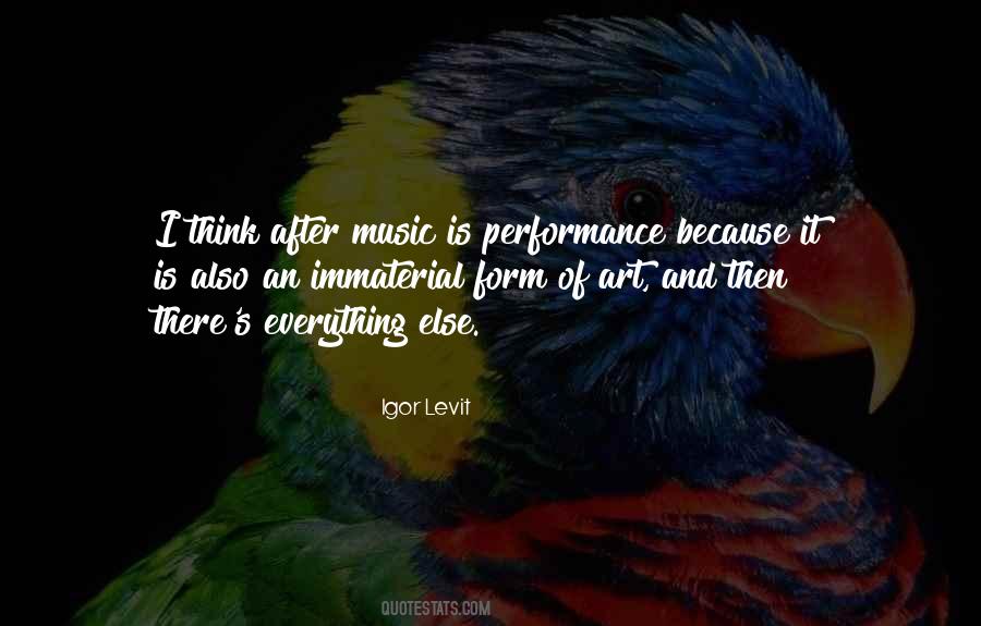 Quotes About Performance #1785519