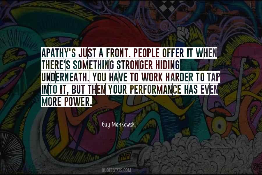 Quotes About Performance #1786785