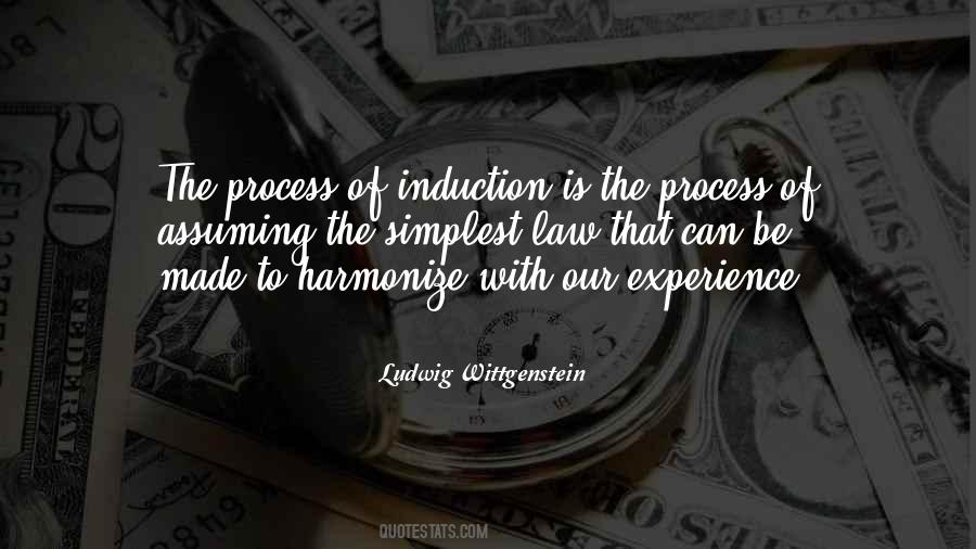 Quotes About Induction #1330216